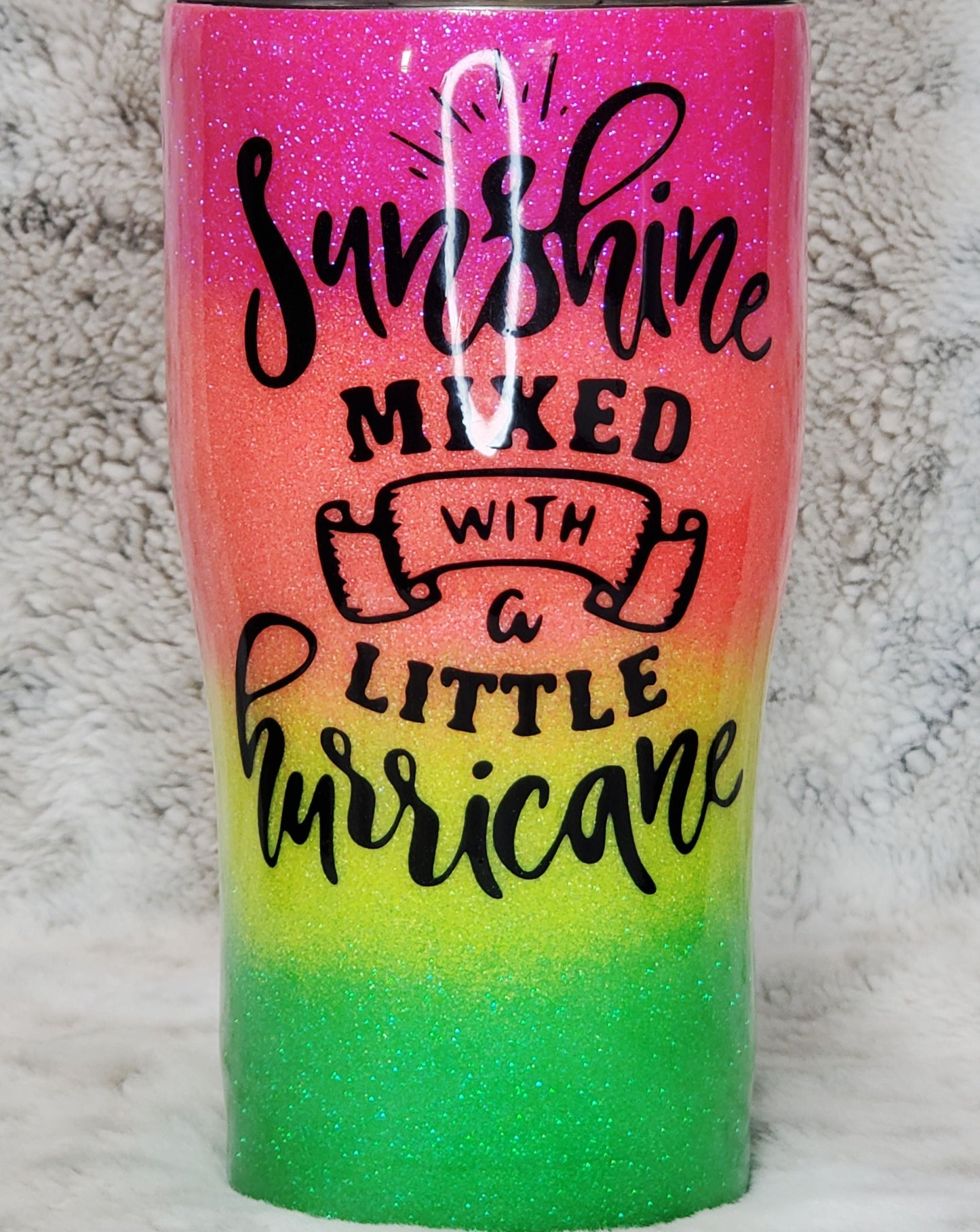 Sunshine & Hurricane Tumbler